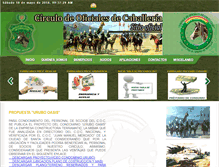 Tablet Screenshot of circulooficialescaballeria.com